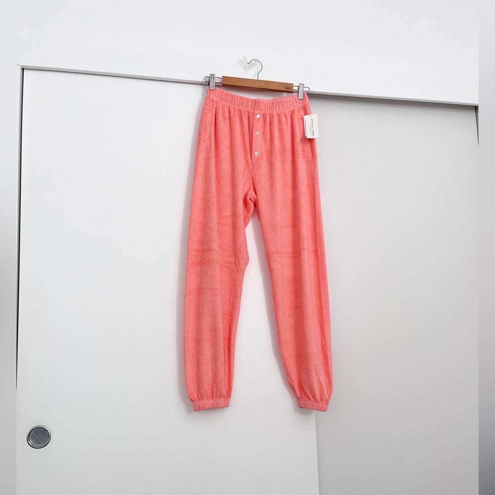 NWT Donni x Beyond Yoga Terry Cloth Joggers Size Small